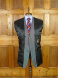 25/0989 immaculate jermyn street grey nailhead weave suit jacket sports blazer 42 long