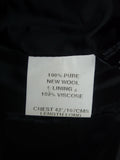25/0989 immaculate jermyn street grey nailhead weave suit jacket sports blazer 42 long