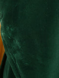 25/0990 stunning genuine 1950s vintage bottle green pure silk-velvet smoking / dinner jacket 37 regular