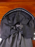 25/1000 immaculate bespoke holland & sherry light grey herringbone worsted suit 39 short