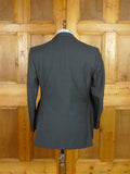 25/1001 vintage 1950s 1960s british heavyweight grey worsted suit 42 regular