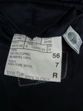 25/0998 vintage harrods dark blue wool suit 44 regular