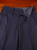 25/0998 vintage harrods dark blue wool suit 44 regular
