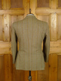 25/0988 bladen brown wp check tweed jacket 42 short