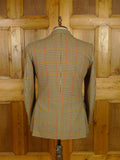 25/0987 vintage bladen gun check tweed sports jacket 41-42 regular