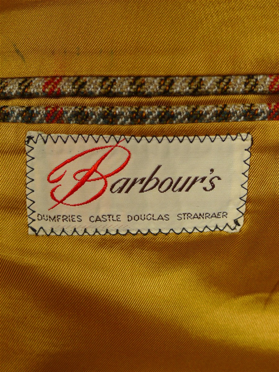 25/0987 vintage bladen gun check tweed sports jacket 41-42 regular