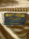 25/0986 near immaculate john g hardy gun check tweed sports jacket 42 long