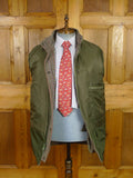 25/1004 immaculate haggart of aberfeldy green wp check heavyweight tweed shooting field coat 41-42