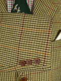 25/1008 immaculate daks jermyn street gun check wool tweed sports jacket blazer 40 regular