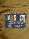 25/1008 immaculate daks jermyn street gun check wool tweed sports jacket blazer 40 regular
