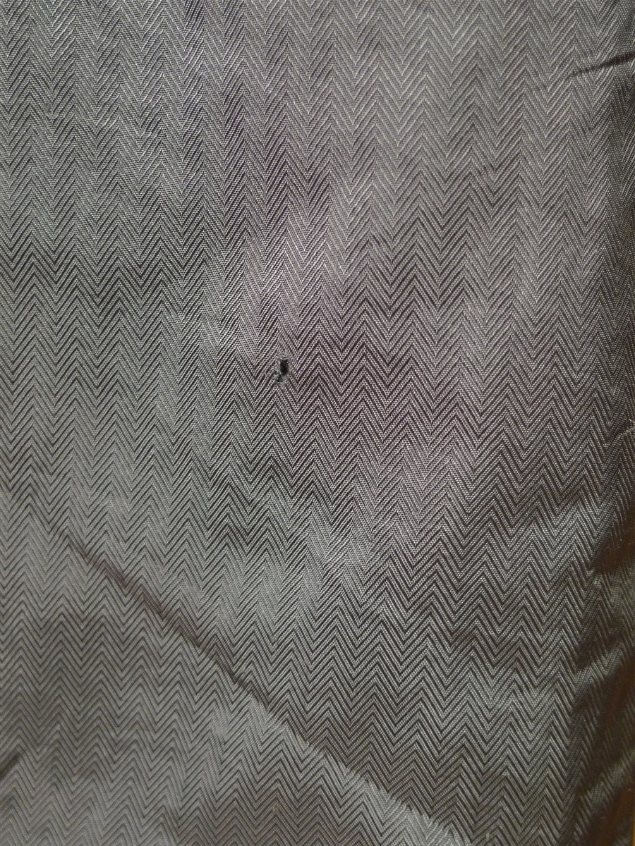 25/1028 superb vintage gieves & hawkes savile row grey herringbone wool chesterfield coat overcoat w/ black velvet collar 44 regular