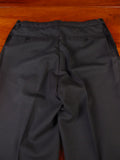 25/1019 immaculate gieves & hawkes savile row black wool evening trouser (matches 25/1018) 34