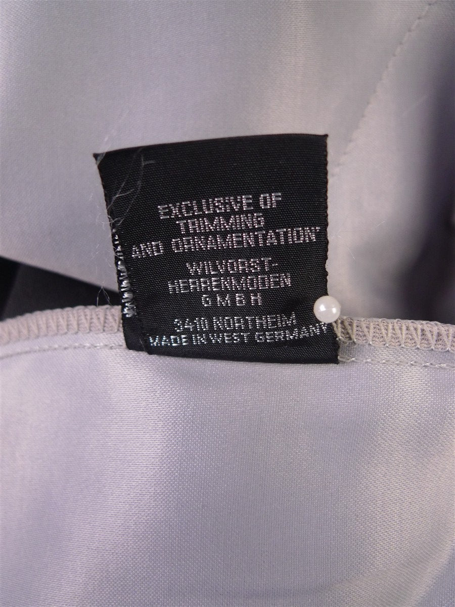 25/1019 immaculate gieves & hawkes savile row black wool evening trouser (matches 25/1018) 34