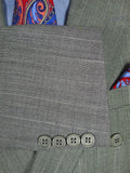 25/1039 wonderful immaculate vintage crombie grey mult-stripe d/b wool suit 39 regular