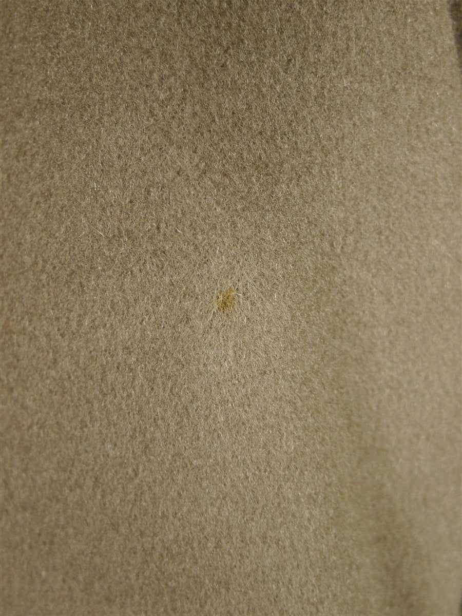 25/1050 immaculate vintage welsh & jefferies savile row bespoke heavyweight british warm coat overcoat 43