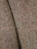 25/1055 fabulous 1958 huntsman & sons savile row bespoke brown wp check 3-piece worsted twill suit 38-39 long