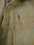 25/1058 exceptional 2005 anderson & sheppard savile row bespoke heavyweight green wp check tweed shooting suit w/ breeks 44-45 regular