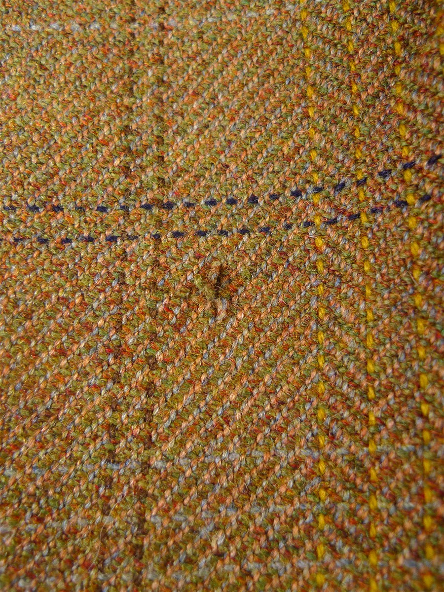 25/1059 exceptional 2005 anderson & sheppard savile row bespoke heavyweight brown wp check tweed shooting suit w/ breeks 43-44 regular