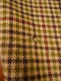 25/1041 fabulous vintage anderson & sheppard savile row bespoke heavyweight gun check tweed breeks 38