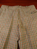25/1042 fabulous vintage heavyweight gun check tweed breeks 40