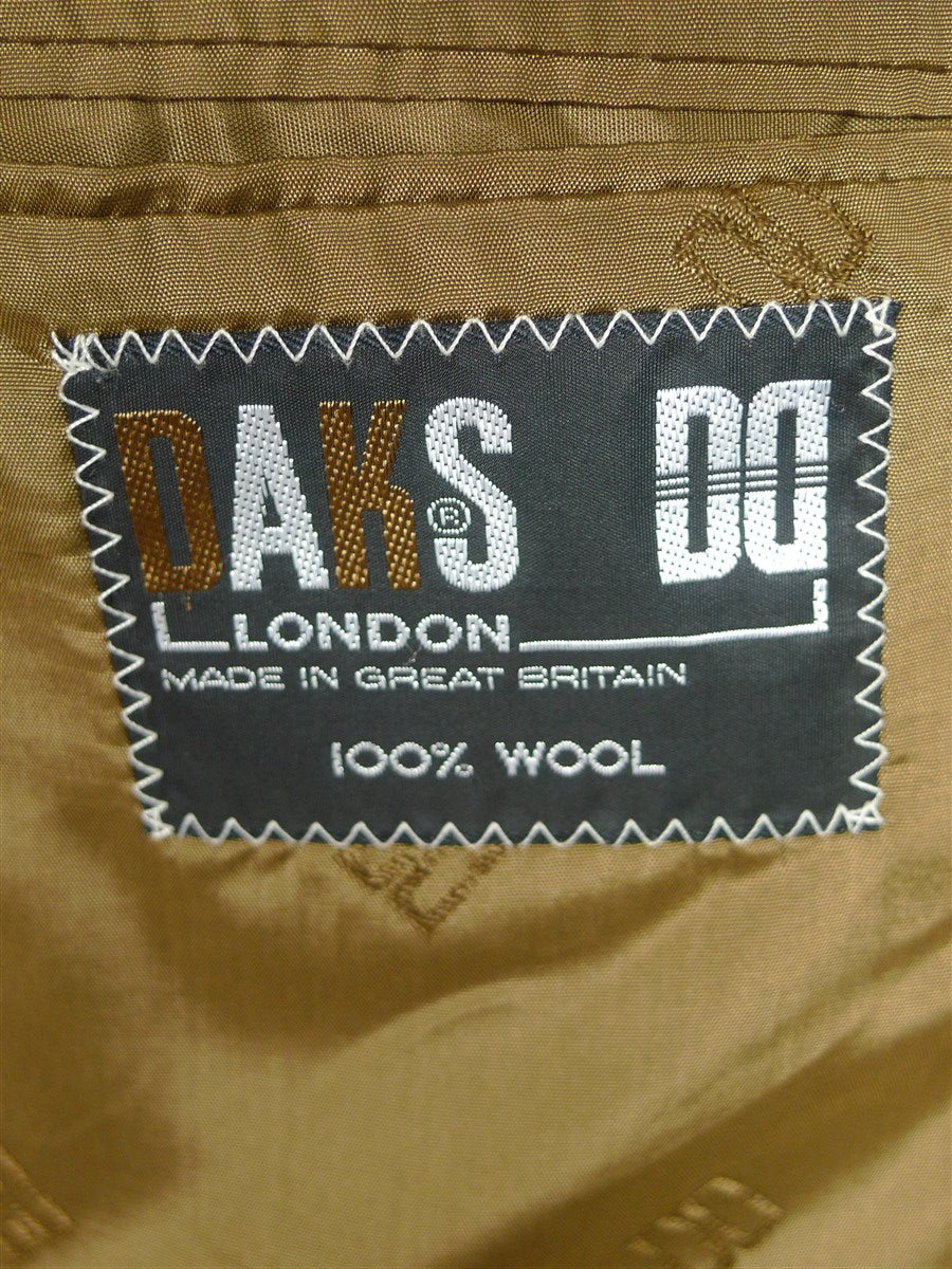 25/1070 immaculate vintage daks gun check wool sports jacket blazer 38-39 regular