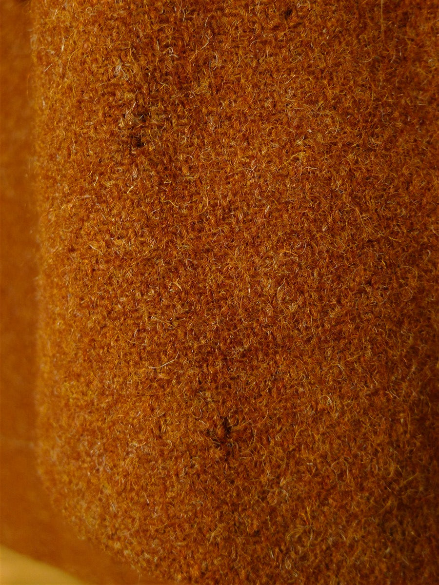 25/1072 wonderful russet brown vintage harris tweed half-norfolk style country jacket 42 regular