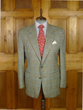 25/1068 immaculate vintage daks glen check wool sports jacket blazer 42 regular