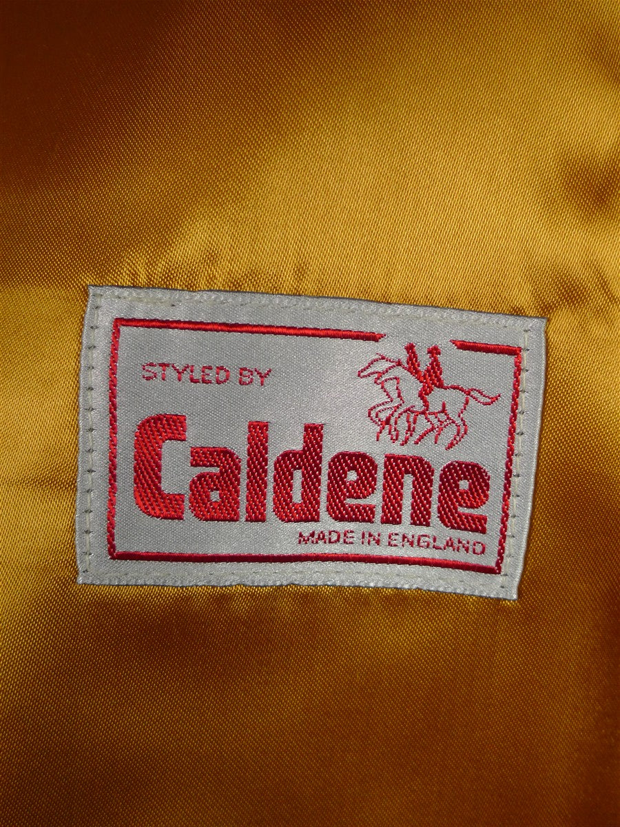 25/1064A vintage british tattersall check wool riding country waistcoat 44