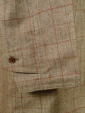25/1089 exceptional immaculate invertere reversible beige wp check wool raincoat coat very rare 40