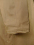 25/1089 exceptional immaculate invertere reversible beige wp check wool raincoat coat very rare 40