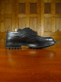 25/1090 brand new trickers x burberry black 'devon' brogues shoe rrp £900 uk 8