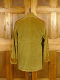 25/1112 vintage the squire by invertere corduroy shooting jacket w/ red lining 40-42 long