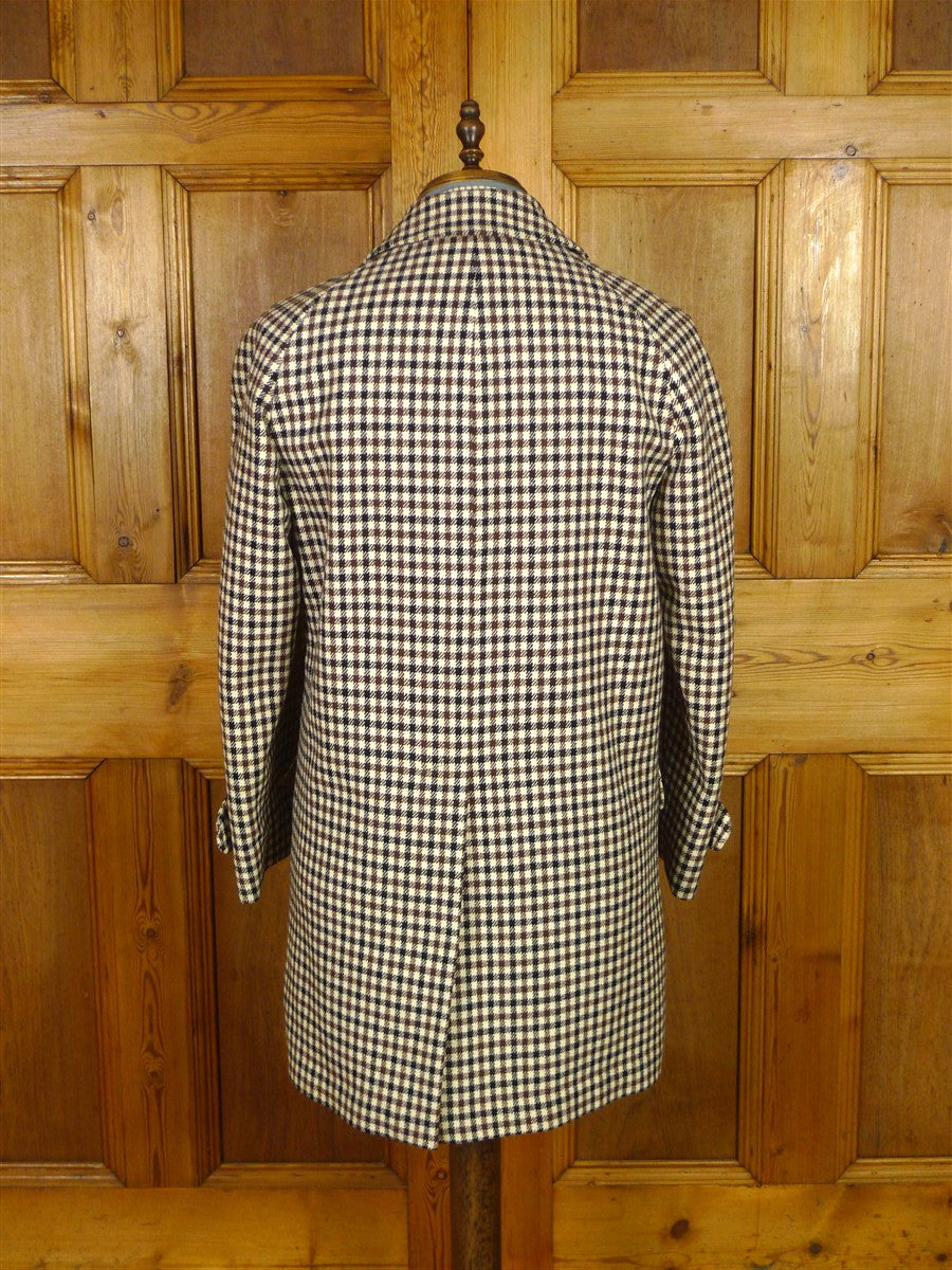 25/1104 exceptional immaculate invertere gun check tweed field coat shooting jacket 38-39