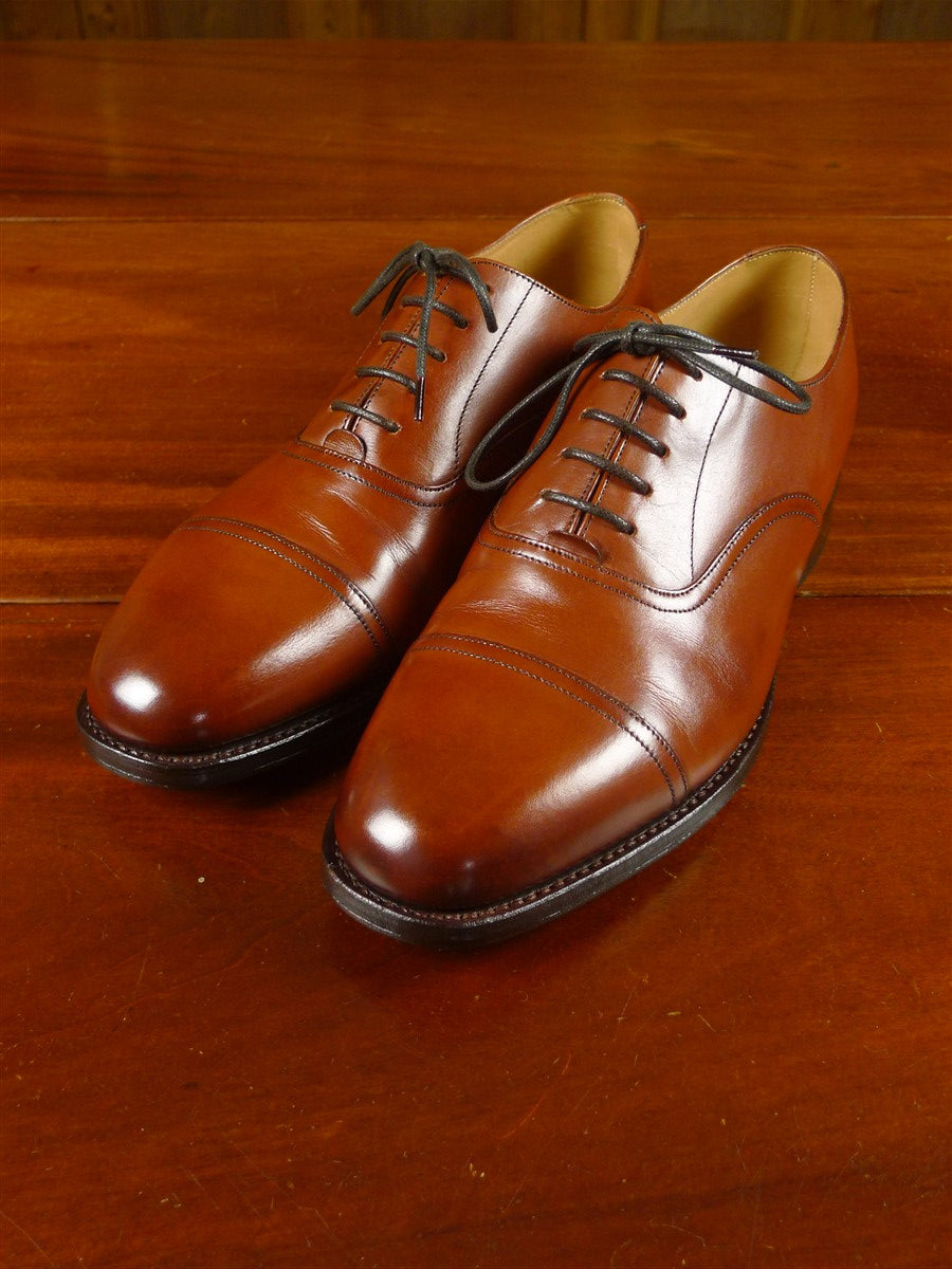 25/1151 barkers tan brown oxford shoe uk 8