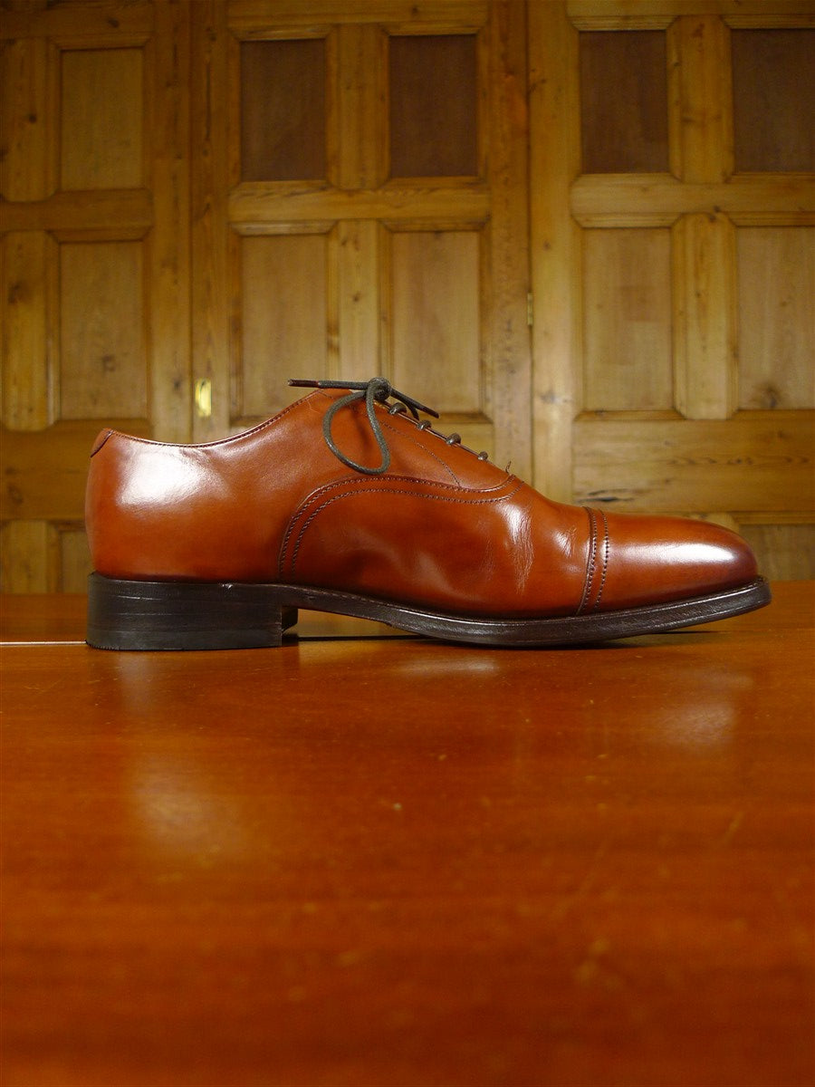 25/1151 barkers tan brown oxford shoe uk 8