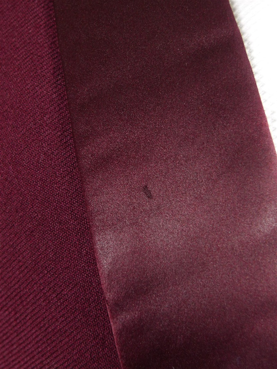 25/1131 wonderful 1960s vintage burgundy wool smoking / dinner jacket w/ silk shawl lapel 39-40 regular