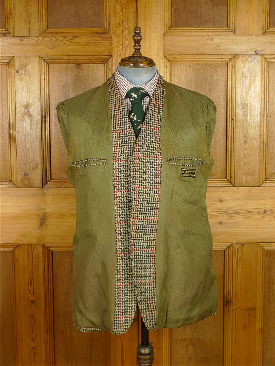 25/1137 wonderful vintage london bespoke tweed shooting suit for vintage revivals 46 regular