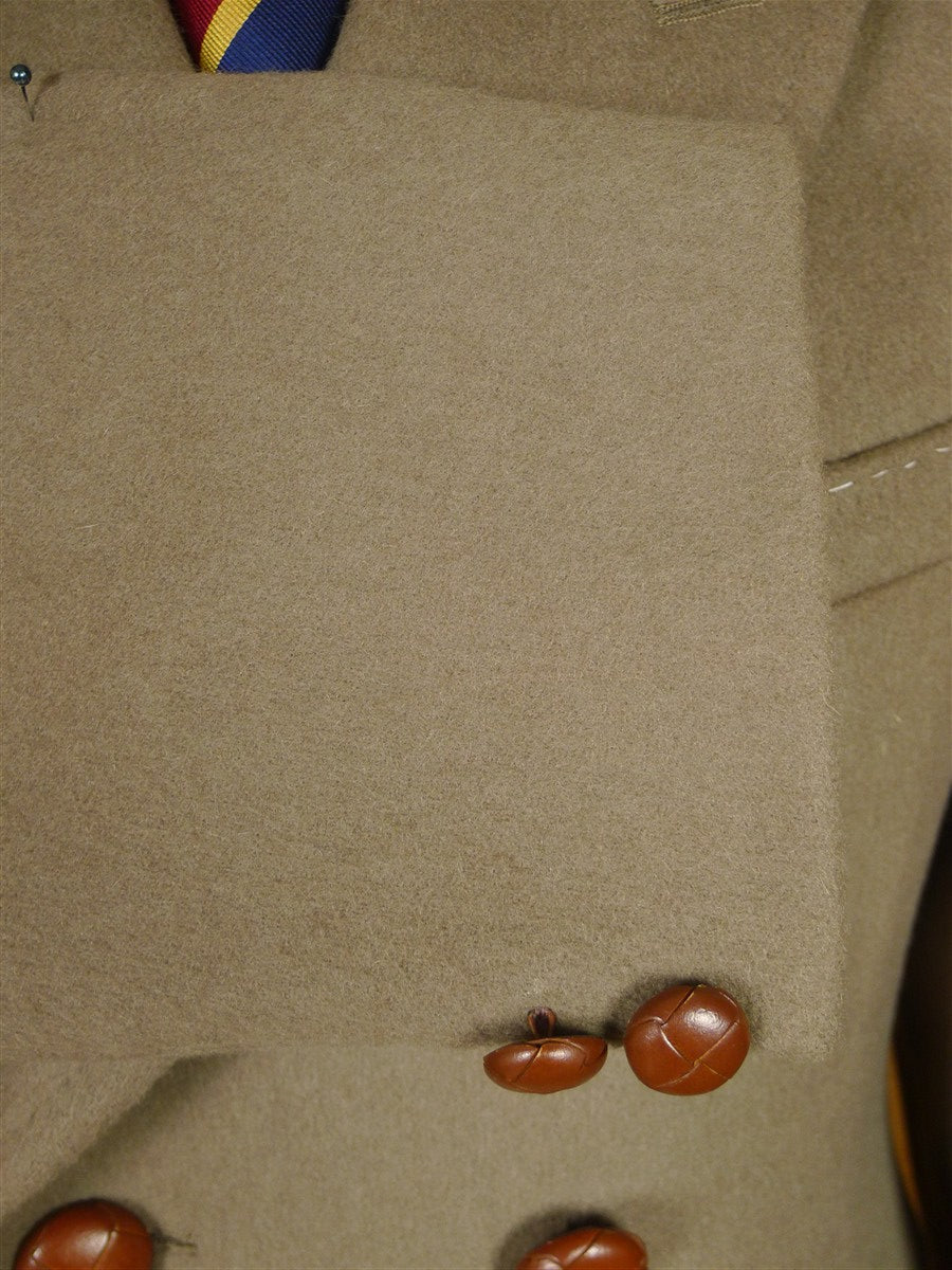 25/1142 new old stock mint w/tags daks full-length british warm sandhurst officers overcoat coat 40 long