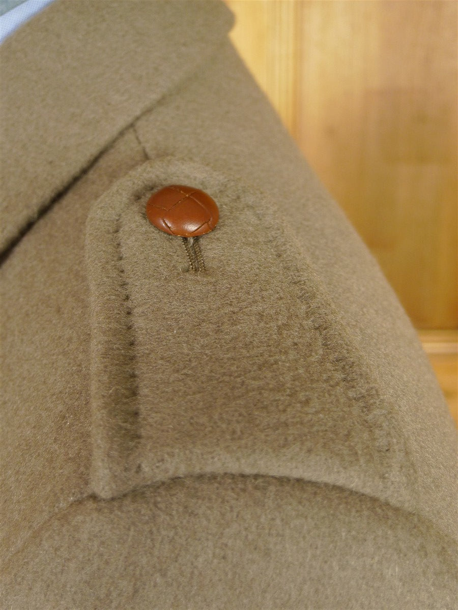 25/1142 new old stock mint w/tags daks full-length british warm sandhurst officers overcoat coat 40 long