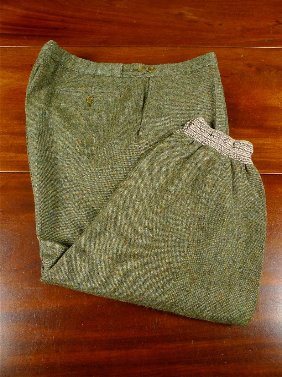 25/1119 immaculate vintage donegal tweed shooting breeks 38