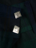 25/1124 immaculate morrison kilt makers black watch tartan evening dress trouser 30