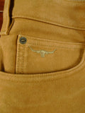 25/1126 immaculate rm williams australian heavy cotton moleskin tan brown jean trouser 38