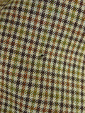 25/1170 superb 1969 vintage connock & lockie bespoke heavyweight worsted 3-piece brown gun check town & country suit 41 long