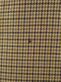 25/1171 superb 1974 vintage connock & lockie bespoke heavyweight worsted 3-piece beige brown gun check town & country suit 41 long