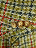 25/1173 vintage 1964 anderson & sheppard savile row bespoke gun check tweed shooting suit for restoration 42 regular to long