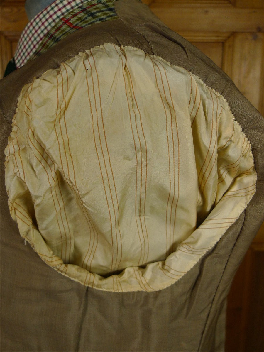 25/1173 vintage 1964 anderson & sheppard savile row bespoke gun check tweed shooting suit for restoration 42 regular to long