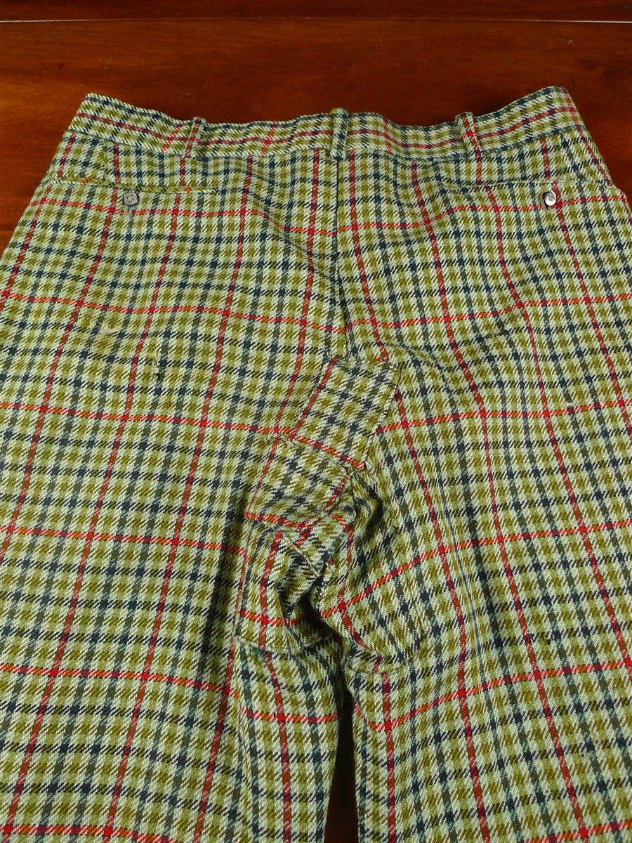 25/1173 vintage 1964 anderson & sheppard savile row bespoke gun check tweed shooting suit for restoration 42 regular to long