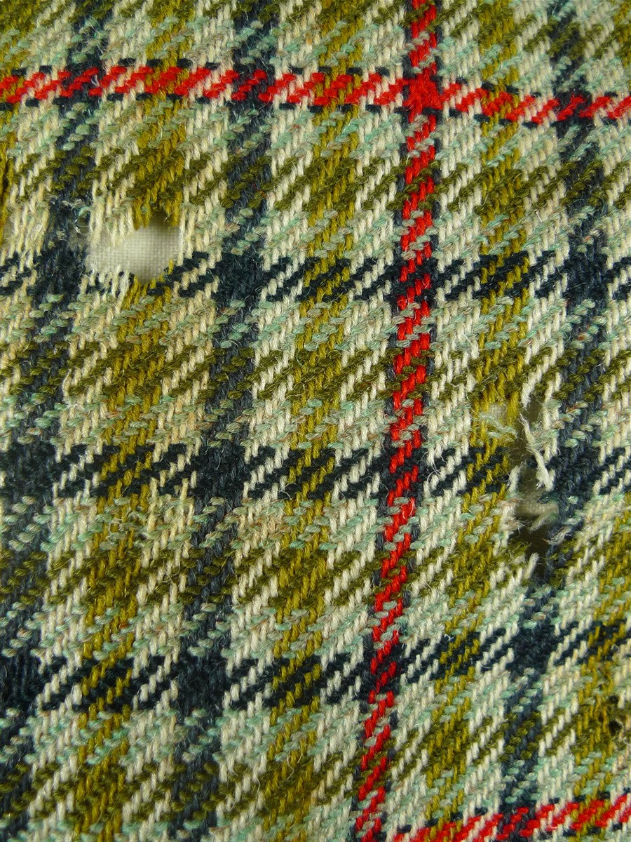 25/1173 vintage 1964 anderson & sheppard savile row bespoke gun check tweed shooting suit for restoration 42 regular to long