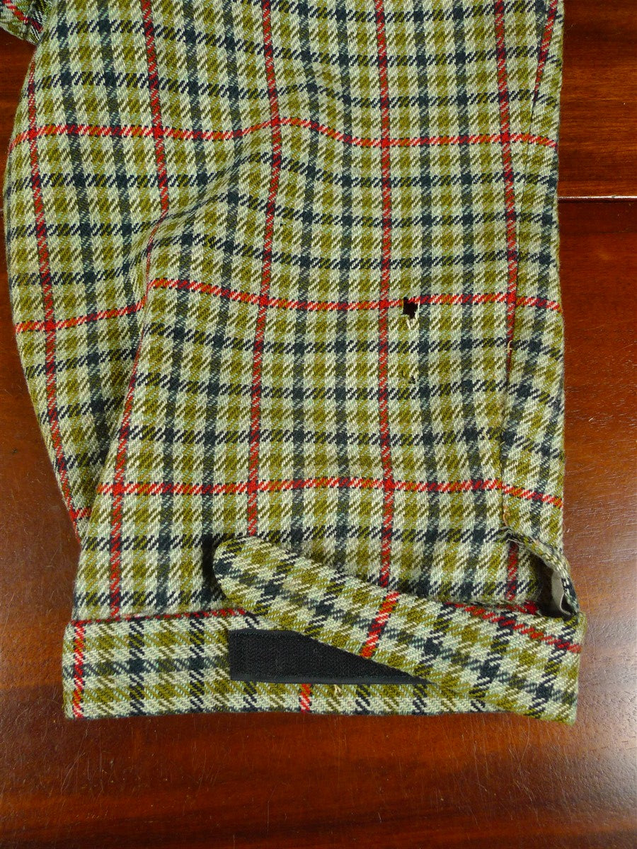 25/1173 vintage 1964 anderson & sheppard savile row bespoke gun check tweed shooting suit for restoration 42 regular to long