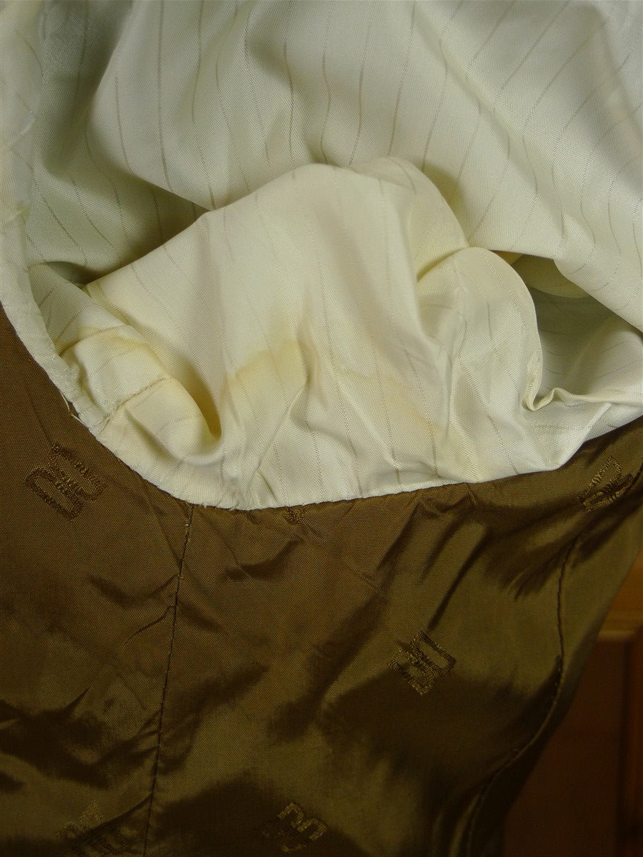 25/1161 vintage daks glen check wool tweed sports jacket w/ 'dd' leather buttons 42 short to regular